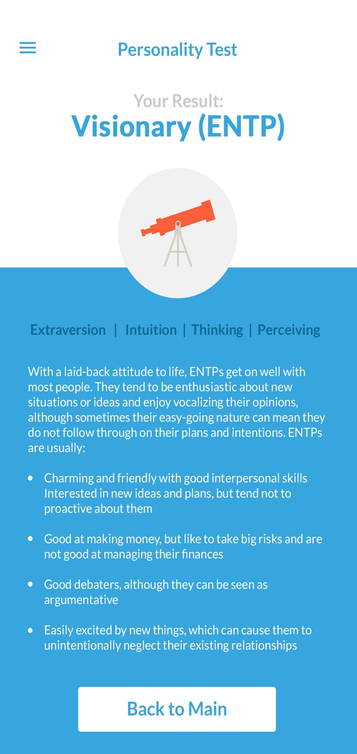 Personality-test-results